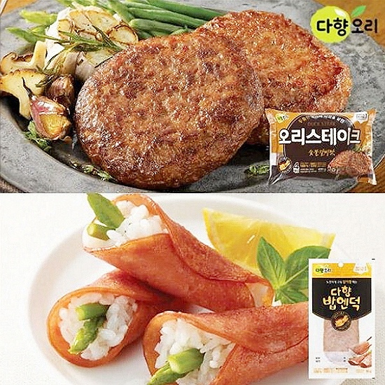 다향오리 오리스테이크 4팩 밥엔덕