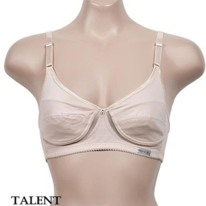 탈렌트 메쉬라인 큐빅 베이직 여성 B컵 브라 브래지어 WD6B85E_이미지