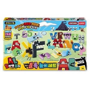 아카데미과학 알파벳로어 블럭놀이세트