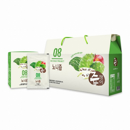 굿모닝비엔에프 즙쟁이 노니즙 70ml 30포 (3개)