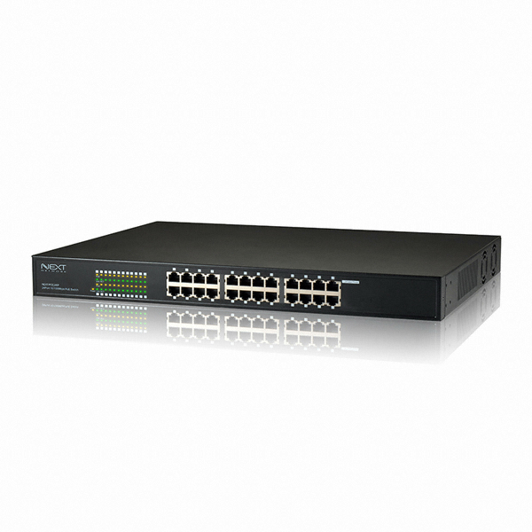 이지넷유비쿼터스 넥스트 NEXT-POE240F 스위치허브