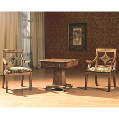 금성가구 가자니아 고품격 엔틱 공예 부부테이블