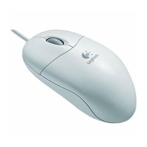 로지텍 Optical Mouse White(Mombasa) PS2