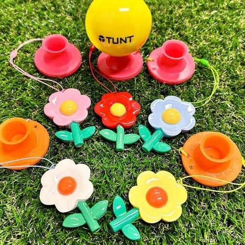 턴트골프 예쁜 꽃길 파크골프티 (1개)_이미지