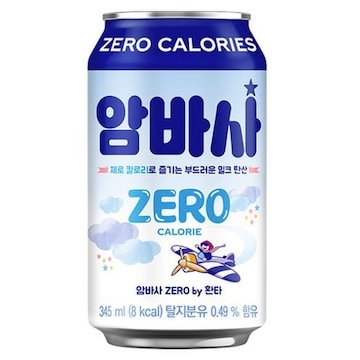 코카콜라음료 암바사 제로 345ml (12개)