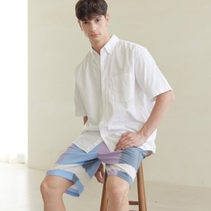  라페어 남자 댄디그레이 5부 썸머팬츠 LMKEA5P0180-GC