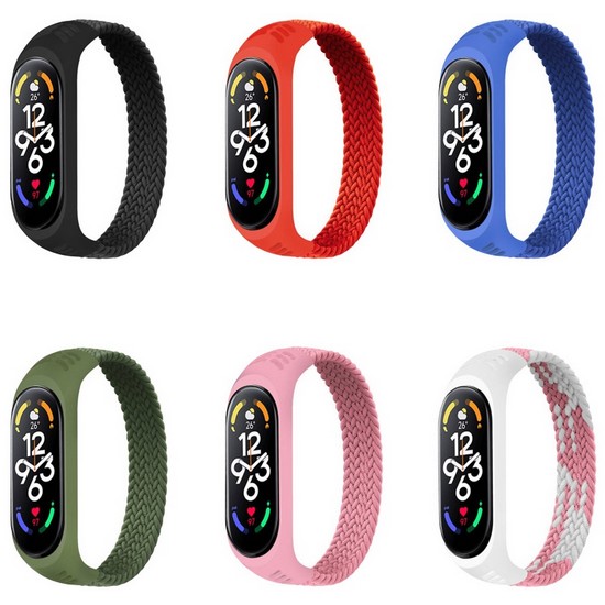 스페이스쉴드 샤오미 미밴드7 브레이드 솔로루프 나일론 스트랩_이미지