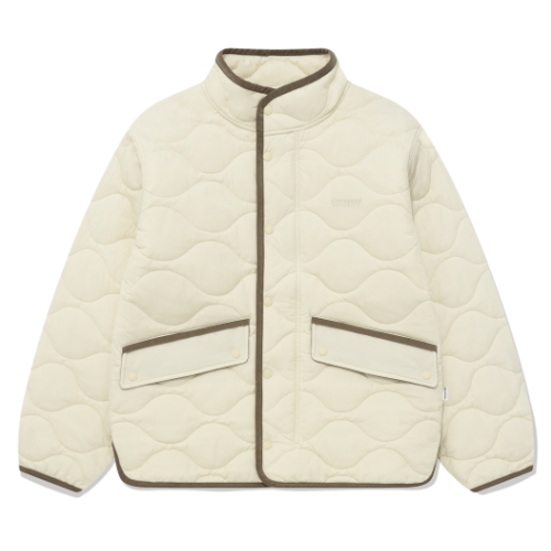 커버낫 COVERNAT 퀼팅 M51 자켓 에크루 QUILTED JACKET CO2303JK29EC XXL_이미지