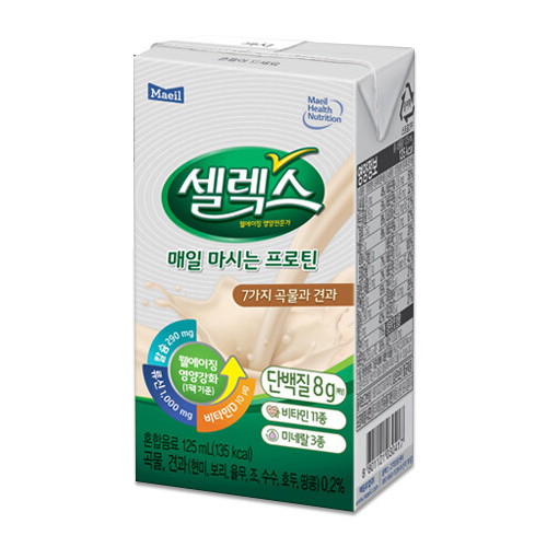 매일유업 셀렉스 매일 마시는 프로틴 오리지널 멸균팩 125ml (48개)_이미지