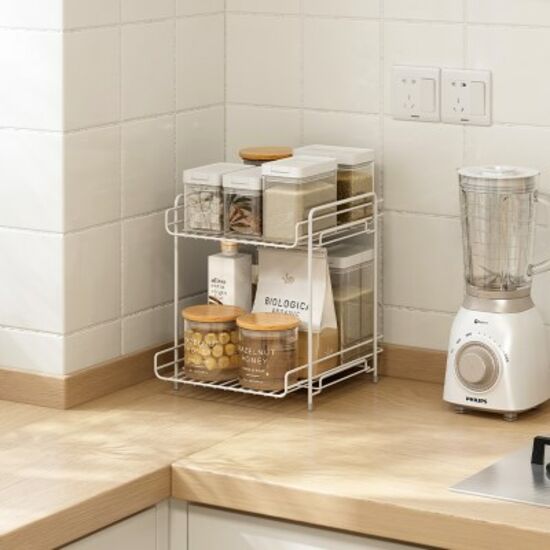 아이엘컴퍼니 다용도 와이어 2단 선반