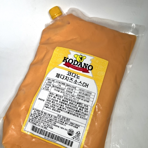 코다노 체다치즈소스 CH 2kg 1개_이미지