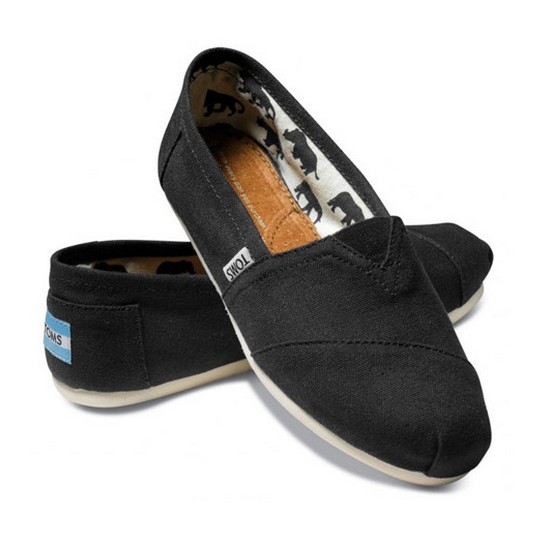 탐스 TOMS 탐스슈즈 남성용 클래식 캔버스 블랙