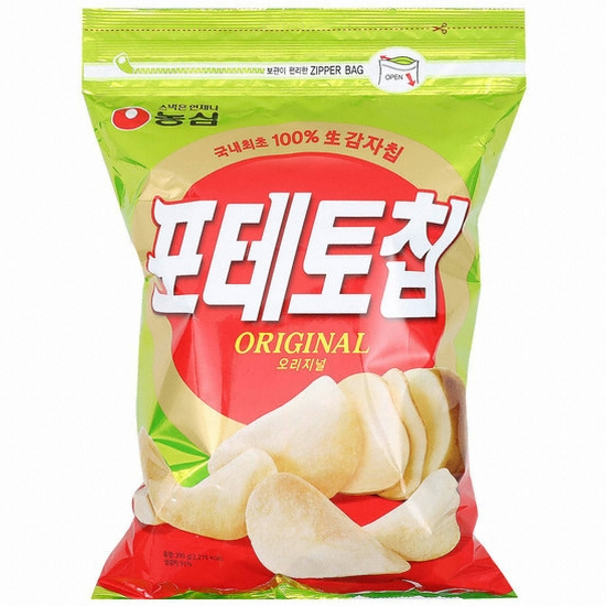 농심 포테토칩 오리지널 390g