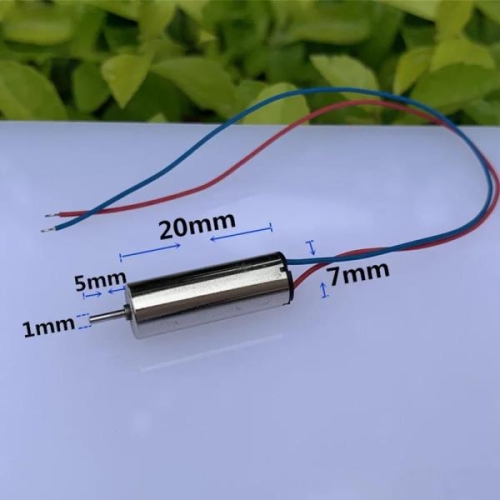 720 코어리스 모터 미니 RC 쿼드콥터 모델 비행기용 고속 강력 자석 DC 3.7V 50000RPM 7mm