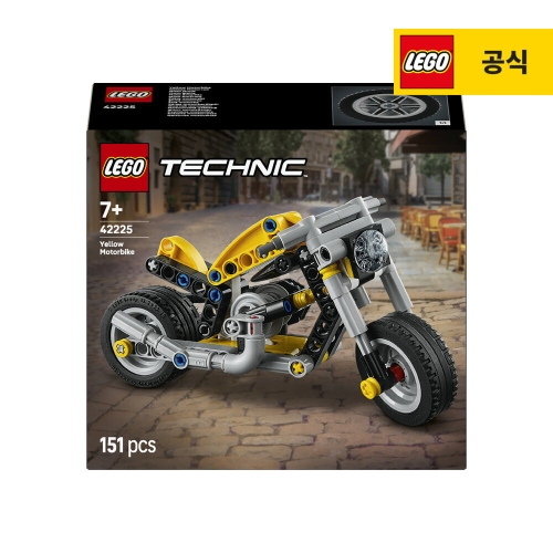 레고  노란색 모터바이크 (42225)[일반구매]
