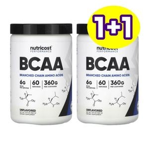 뉴트리코스트 퍼포먼스 BCAA 무맛 360g (2개)_이미지