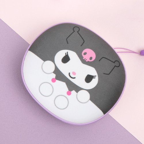 로이체 산리오 휴대용 손난로 보조배터리 5200mAh 쿠로미