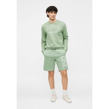 아르마니 엠포리오아르마니 EA7 엠포리오 트레인 비저빌리티 코트 유니섹스 스웨트셔츠 그린 베이 7282960