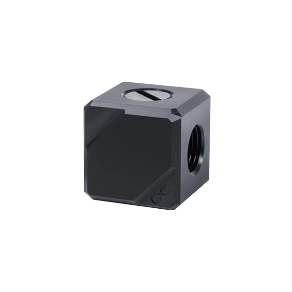 ALPHACOOL Eiszapfen IT 4방향 커넥터 (아세탈 블랙)