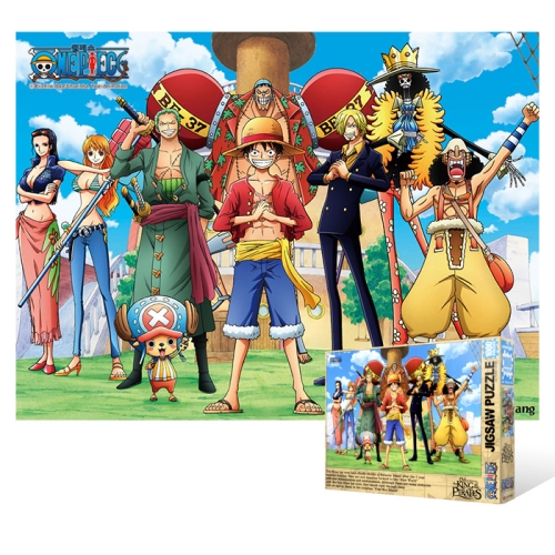 AJZ_7160052  500피스 직소퍼즐 원피스 Monkey D. Luffy Pirate 키덜트퍼즐 직소퍼즐 수집용퍼즐 ..