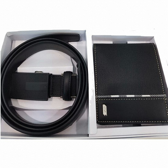 제니아 남성 가죽 지갑 벨트세트 PXM6102FE11 BXE7101FE11_이미지