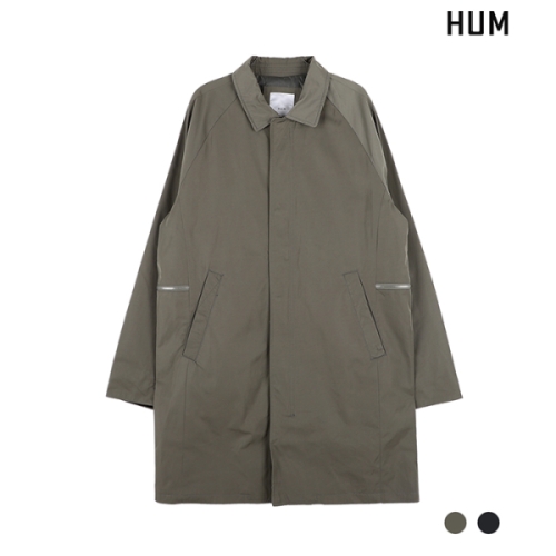 HUM 남 트윌소매변형 지퍼포인트맥코트 FHMSCCV101M_이미지