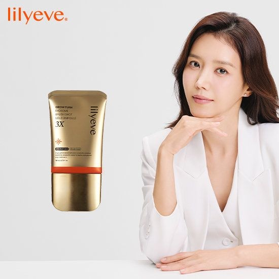 릴리이브 그로우턴 엑소좀 브러쉬 샷 골드 앰플 3X 140ml[1개]