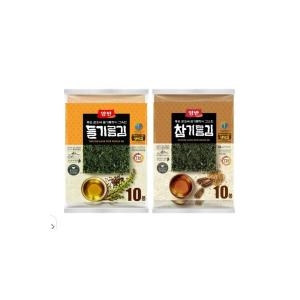 동원F&B  양반 참기름+들기름 전장김 20gx20봉 1박스