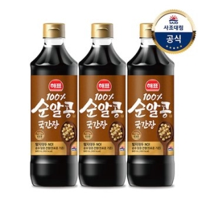 해표 순알콩 국간장 840ml (3개)_이미지