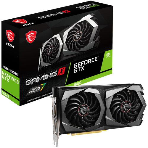 MSI 지포스 GTX 1650 게이밍 X 플러스 D6 4GB 트윈프로져7_이미지