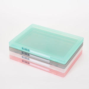 A4 인덱스 화일케이스 20형 23mm 투명 클리어 레고 정리 파일 박스