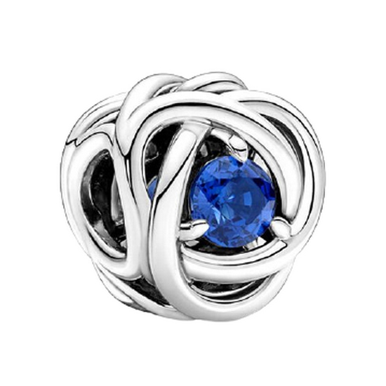 판도라 9월 탄생석 터쿼이즈 블루 이터니티 써클 참 790065C07