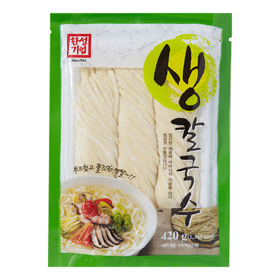 한성기업 생칼국수 면사리 420g