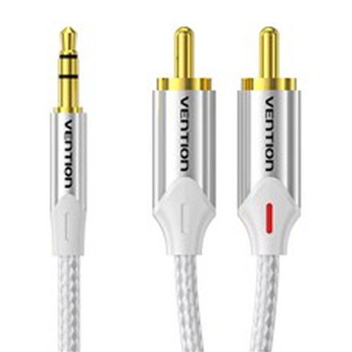 벤션 BCNI 3.5mm to 2RCA 케이블 (8m)