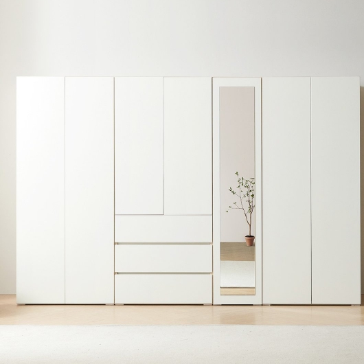 BIF보루네오 마르체 이안 전신거울A 서랍 옷장세트 2800이미지입니다. 누르면 해당 게시물로 새창이동합니다.