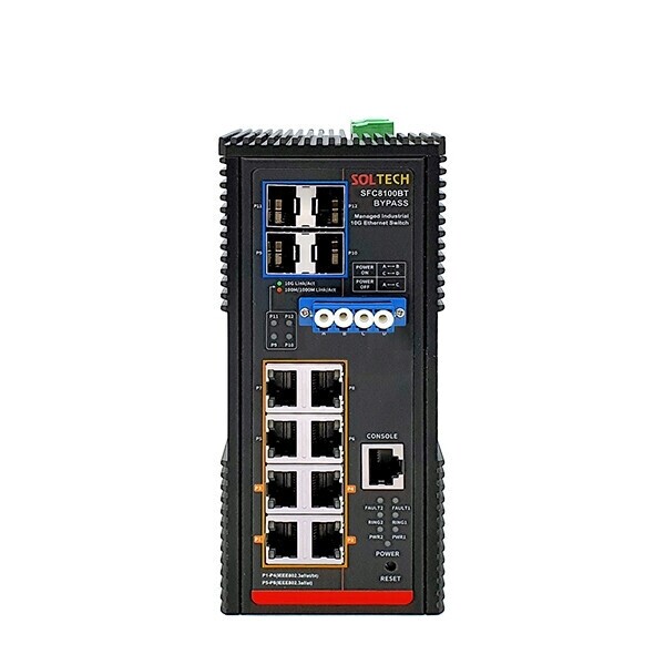 SOLTECH SFC8100BT-BP 2x2 스위치허브_이미지