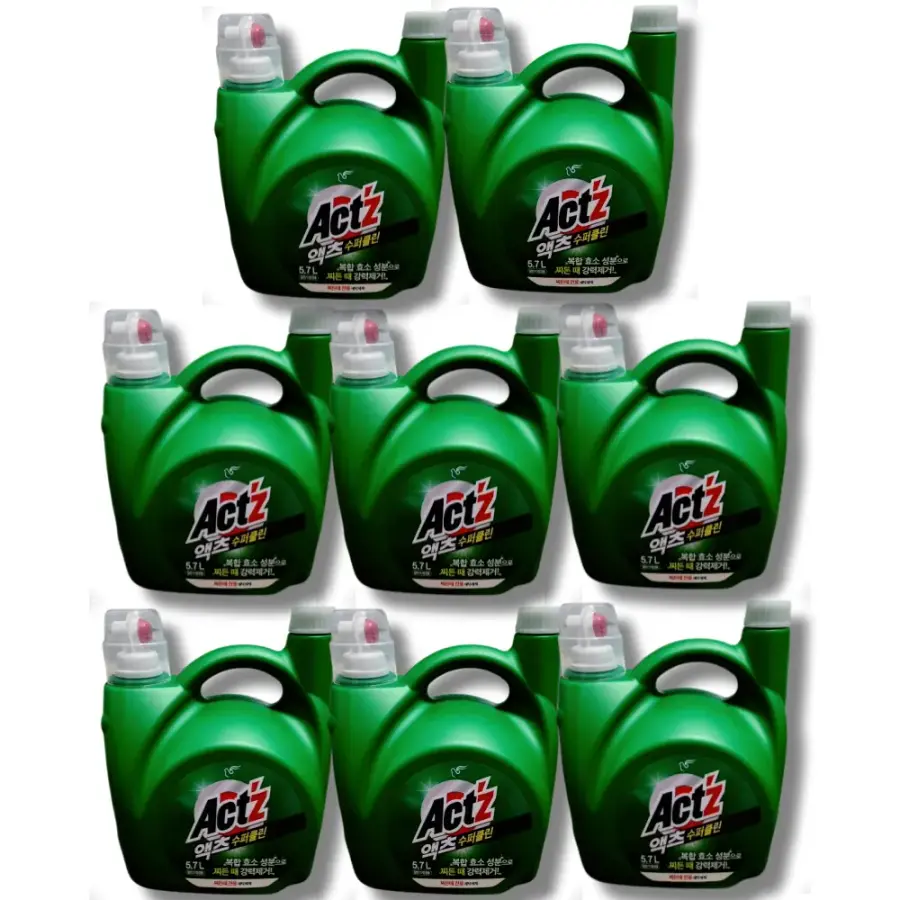액츠 수퍼클린 5.7L (8개)_이미지