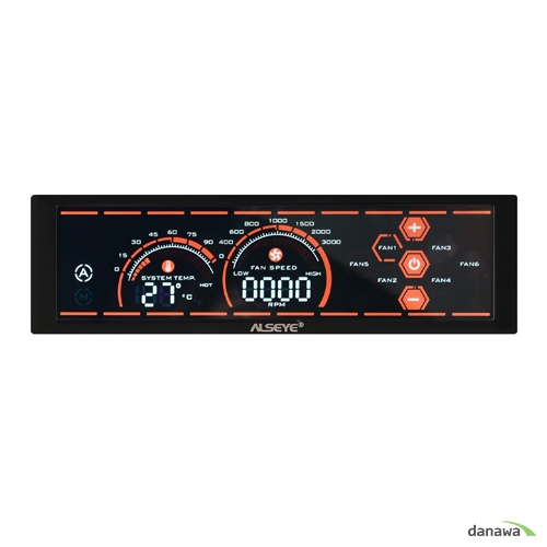 ALSEYE Fan Controleer a-100L (레드)_이미지