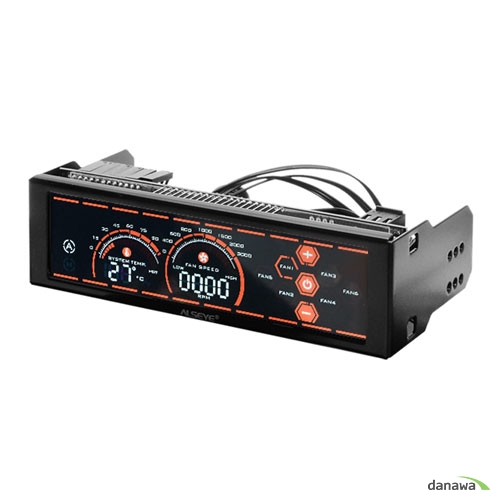 ALSEYE Fan Controleer a-100L (레드)_이미지