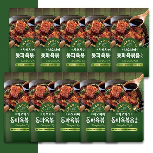 샘표 차오차이 동파육볶음소스 100g (10개)_이미지