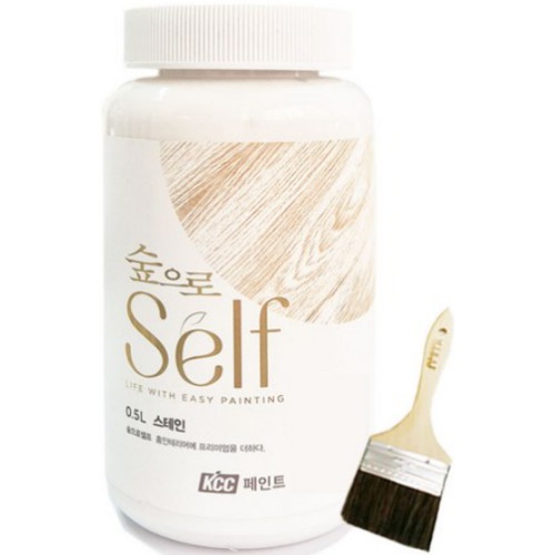 KCC 숲으로 셀프 스테인 붓세트 (500ml)_이미지