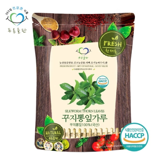  푸른들판 국내산 꾸지뽕잎가루 500g [1개]