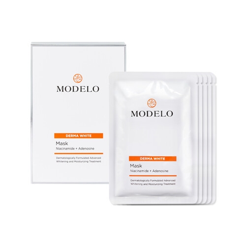 모델로 더마 화이트 마스크 팩 1box 5매