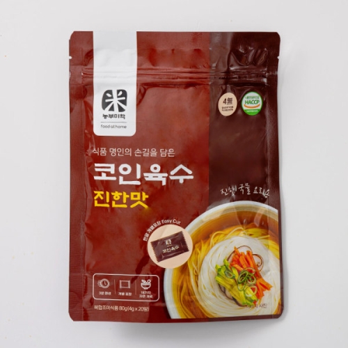 원스팜 농부미학 코인 육수 진한맛 80g(4gx20입)