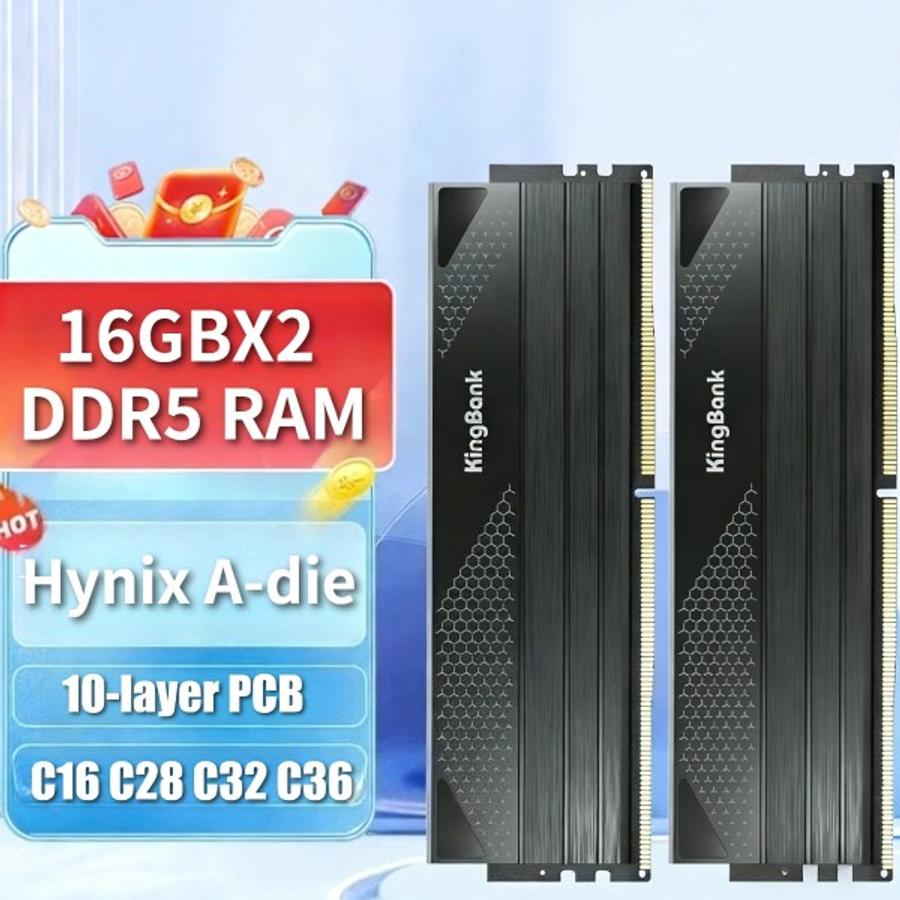 ���̺귣�� �н� �������� ŷ��ũ RAM DDR5 16GBX2 3600/6000/6800/8000MHz ���� A-���� CL16/28/32/3..
