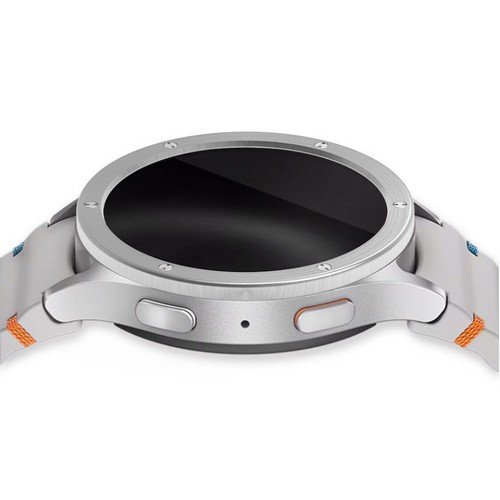 퍼슬랏 갤럭시워치7 오마주스타일 케이스 (스크루무광실버) (44mm)_이미지