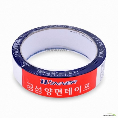 금성케이엔티 양면테이프 25mm x 10m (1개)_이미지
