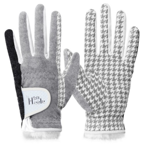 핸즐 플러스 겨울 여성용 골프장갑 양손 GHG19009