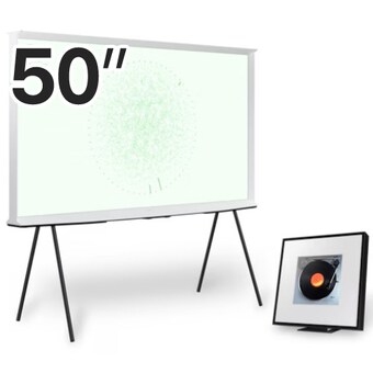 <b>삼성</b>전자 <b>더</b> 세리프 KQ50LSD01AFXKR + 뮤직 <b>프레임</b> HW-LS60D