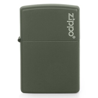 지포(ZIPPO) 그린 매트 로고 ZP221ZL